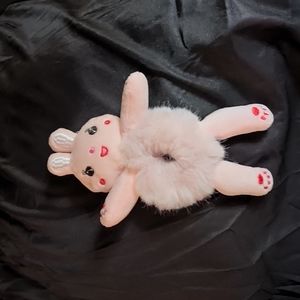 Crazy Zoo Pony Tail holder pink rabbit